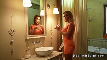 Preview 1 of Justice League Xxx - Big tits MILF takes anal outdoor from big dick