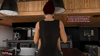 Preview 2 of Full Sex Move Usa - Futa3dX - Big Cock Brunette Futa Stepmom Fuckes Her Stepbae Hard