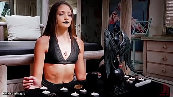 Preview 1 of Video Recording Bf Hindi - Goth teen makes step parents fuck her
