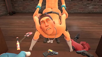 Preview 1 of Amia Khan Xxx Vidoes - tf2 scout rails himself
