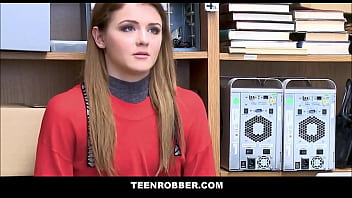 Preview 1 of Jasmine Davis Fucks - TeenRobber - Tiny Tits Shoplifter Agrees To Fuck Officer