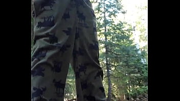 Preview 1 of Dr Hsg Gynec - Me Spermming In The Woods 0620 1