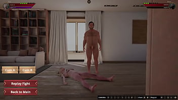 Preview 4 of Gf Suck Bf - Ethan vs. Bree II (Naked Fighter 3D)