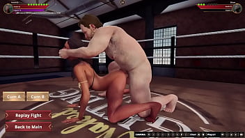 Preview 4 of Sone Leun G - Ethan vs Amanda II (Naked Fighter 3D)