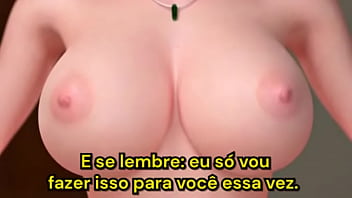 Preview 2 of Insext Net Parents Daughter - Tia Cass ajudando o sobrinho - Big Hero 6 - Com Legenda PT-BR