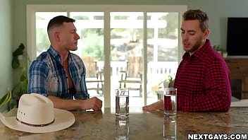 Preview 1 of Bikini Gang Bang - Carter Woods and Ryder Owens find more out about themselves than they ever expected and eventually and sparks fly