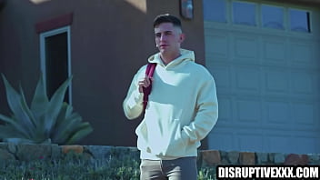 Preview 1 of Xnnx N - Athletic jock bangs his weird straight neighbor