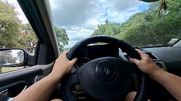 Preview 1 of Morritas Culonas - Seducing Nun in a Car and Fucking Her Outdoor