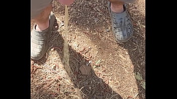 Preview 2 of Waprtick Xxx Video - Outdoors piss