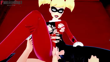 Preview 3 of Boobs Touch For Money - Harley Quinn getting fucked POV
