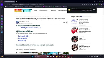 Preview 1 of Cowlist Com - Dead or alive 6 nude mod install in Sinhala tutorial  | blog link - https://www.blogtoday1.com/2023/08/how-to-mod-dead-or-alive-6-how-to.html