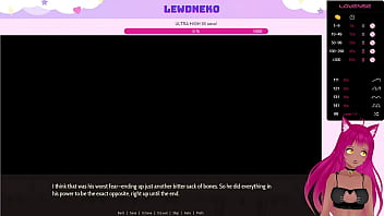 Preview 1 of Dino Sexcom - VTuber LewdNeko Plays Highway Blossoms Part 1