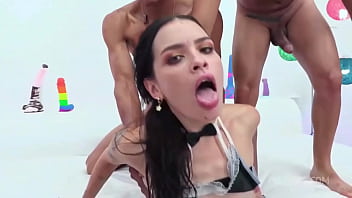 Preview 4 of Xxx Irma - Music Video - Monster of DAP and TAP by YESSICA BUNNY. Hardcore! 6 on 1   Pissing. LTP251