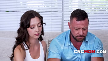 Preview 1 of First Time Hard Fucjing Girl - Stepfathers Day Family Ritual - Mandy Rhea,  Serena Hill,  Sergeant Miles