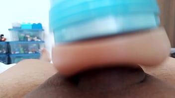 Preview 1 of Natasha Xxxxn - Fleshlight closeup. August 12,  2023.