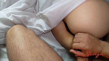 Preview 3 of Xxxxxcccc Gagsg - I have no Choice but to Share a Bed with Step-Mom at the Hotel