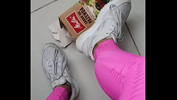 Preview 1 of Sani Keon - Forever Feet Crush?#feet #feetcrush #feetcrushing #feetstomping #sneakers #sneakerfetish #fetish