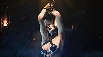 Preview 3 of Blowjob Licking Role Play - Bondage Animation 3D chains Hentai Ecchi