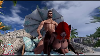 Preview 4 of Cei Shiny - Snow Meeting Lewdine @ KuLani Beach