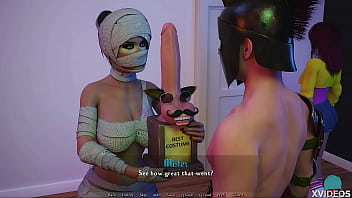 Preview 2 of Xxx Video It Ndan - BEING A DIK #260 &bull_ Cowgirl has some nice boobs,  yummy!