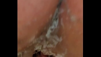 Preview 3 of Dolli Job - Washing up after creampies
