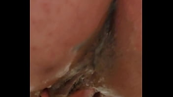 Preview 1 of Dolli Job - Washing up after creampies