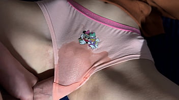 Preview 4 of Xxx Videoe Skse - The hottest pussy rubbing and cum on roommate&#039_s kinky panties