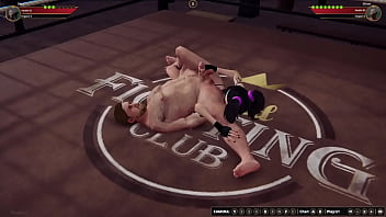 Preview 1 of 9hab Elhocema - Ethan vs. Desa (Naked Fighter 3D)