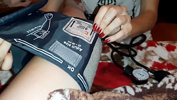 Preview 1 of Abie At - My pressure dropped,  and my girlfriend raised the pressure with cunnilingus - Lesbian Illusion Girls