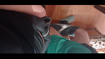 Preview 3 of Bad Santa - Hot Loud Masturbation of Three Lesbians