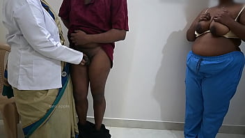 Preview 4 of Arab Peo - Andhra lady doctor satisfying her sexual desire infront of patient