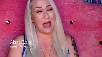 Preview 3 of Futanari Fry - Alana Evans Plugs The HHPod