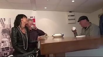 Preview 1 of Celeb Auto - Sexy brunette ass fucked by horny old white man