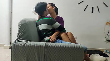 Preview 1 of Iza Calzado Bliss - Movie night ends in passionate sex