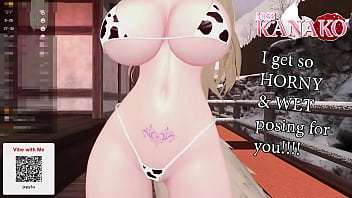 Preview 3 of Waif Videos - Fuck Me in this skimpy COW BIKINI!!!! I get so WET wearing this and POSING for your COCK to FUCK ME!!!!!!!