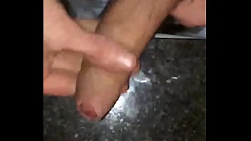 Preview 1 of Mom Pov Fishnet - Mike cumming on kitchen counter
