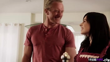 Preview 1 of Var Forced - Stepdad Clarke Kent and his STepdaughter Aria Valencia spend the night in bed together having sex