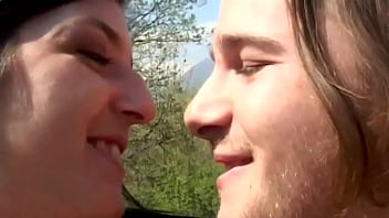 Preview 1 of Lanka Niliyange Sex - Amateur video Emy fucks a tough pig in the woods full of voyeurism and enjoys doggy style