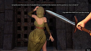 Preview 1 of Xxxnx Naruto - Let&#039_s Play: Mistress Sylvana and her Slave Elf | Ending 1: Obedient Slave