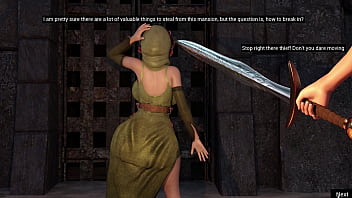 Preview 1 of Help Girls - Let&#039_s Play: Mistress Sylvana and her Slave Elf | Ending 2: Disobedient Slave