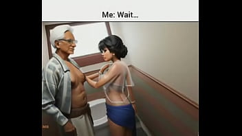 Preview 4 of School Gires - Step Daughter in law breastfeeding step father in law