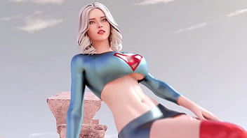 Preview 1 of Sarahrae Boobs - The blonde defeated the brunette and fucked in pussy - 3d futa sex