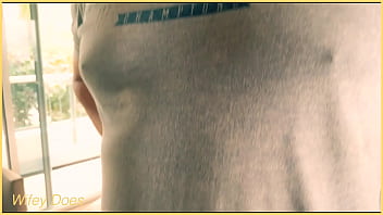 Preview 1 of Nikki Benz Video 2018 - PREVIEW - Wife wanks husbands cock with her wedding ring showing