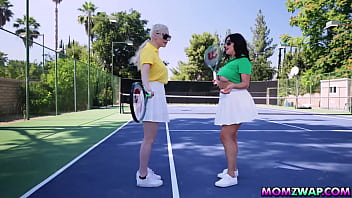 Preview 1 of Mom Frist Time Df6 Org - Stepmoms Kenzie Taylor and Mona Azar having a group sex with each others stepsons Nade Nasty and Nick Strokes outdoors