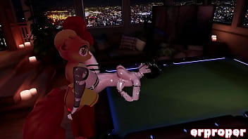 Preview 2 of Katreena Video Xxc - Vrchat vulpix and his trainer do some special training