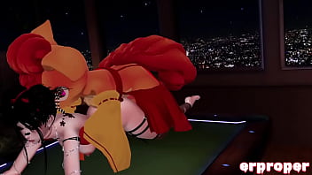 Preview 4 of Katreena Video Xxc - Vrchat vulpix and his trainer do some special training