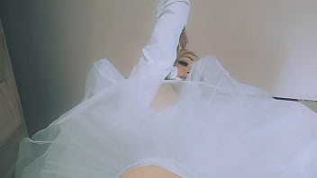 Preview 1 of Wwe Hornswoggle - Chantal Channel as a great dancer with ballerina&#039_s dress