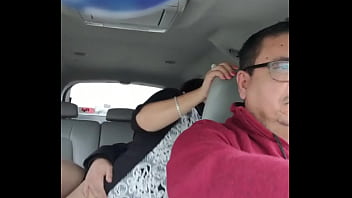 Preview 1 of Bridgette B Teachers - Being fucked by a stranger in the backseat of our car while the love of my life drives...