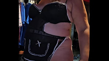 Preview 4 of Xxxx Shemale Videos - Doesn&#039_t know I&#039_m recording when she picks something sexy to wear