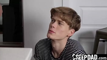 Preview 1 of Force Cry Boydy - Cute Boy Getting Dominated By Beefy Stepdad - Creepdad